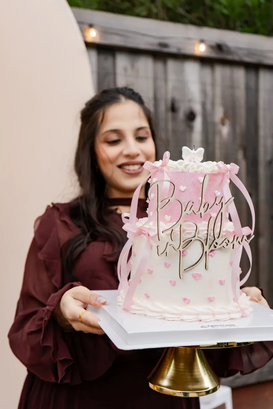Baby in Bloom — Backyard Baby Shower